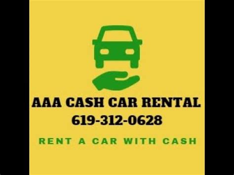 Rent A Car Cash Only